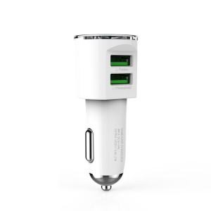 LDNIO Ładowarka samochodowa USB DL-C29 (2xUSB / 3,4A / + adapter USB-C)