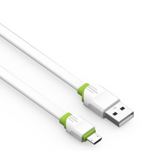 LDNIO Kabel Micro-USB LS34 (płaski / do ładowania / transmisji danych)