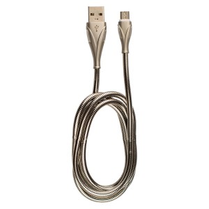 LDNIO Kabel Micro-USB LS28M (metalowy oplot / do ładowania / transmisji danych)
