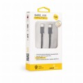 Kabel USB Typ-C - USB Typ-C 1m (do ładowania / transmisji danych)