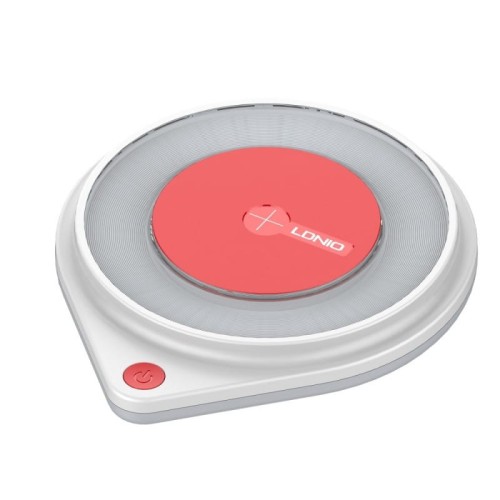 LDNIO Ładowarka indukcyjna AW001 (10W / QC3.0 / Lampka LED)